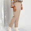 Pantalone mélange con elastico