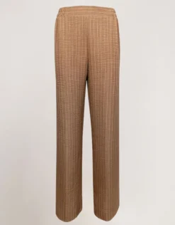 Pantalone palazzo in gessato