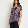 Poncho in raso con spallina in paillettes