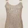 Top con paillettes