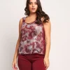 Top con paillettes fantasia