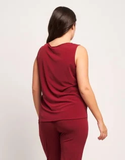 Top con paillettes fantasia