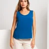 Top con scollo V