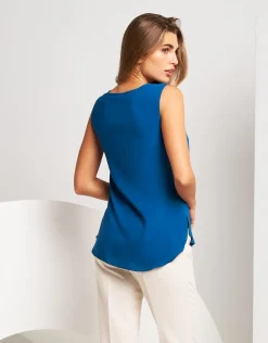 Top con scollo V