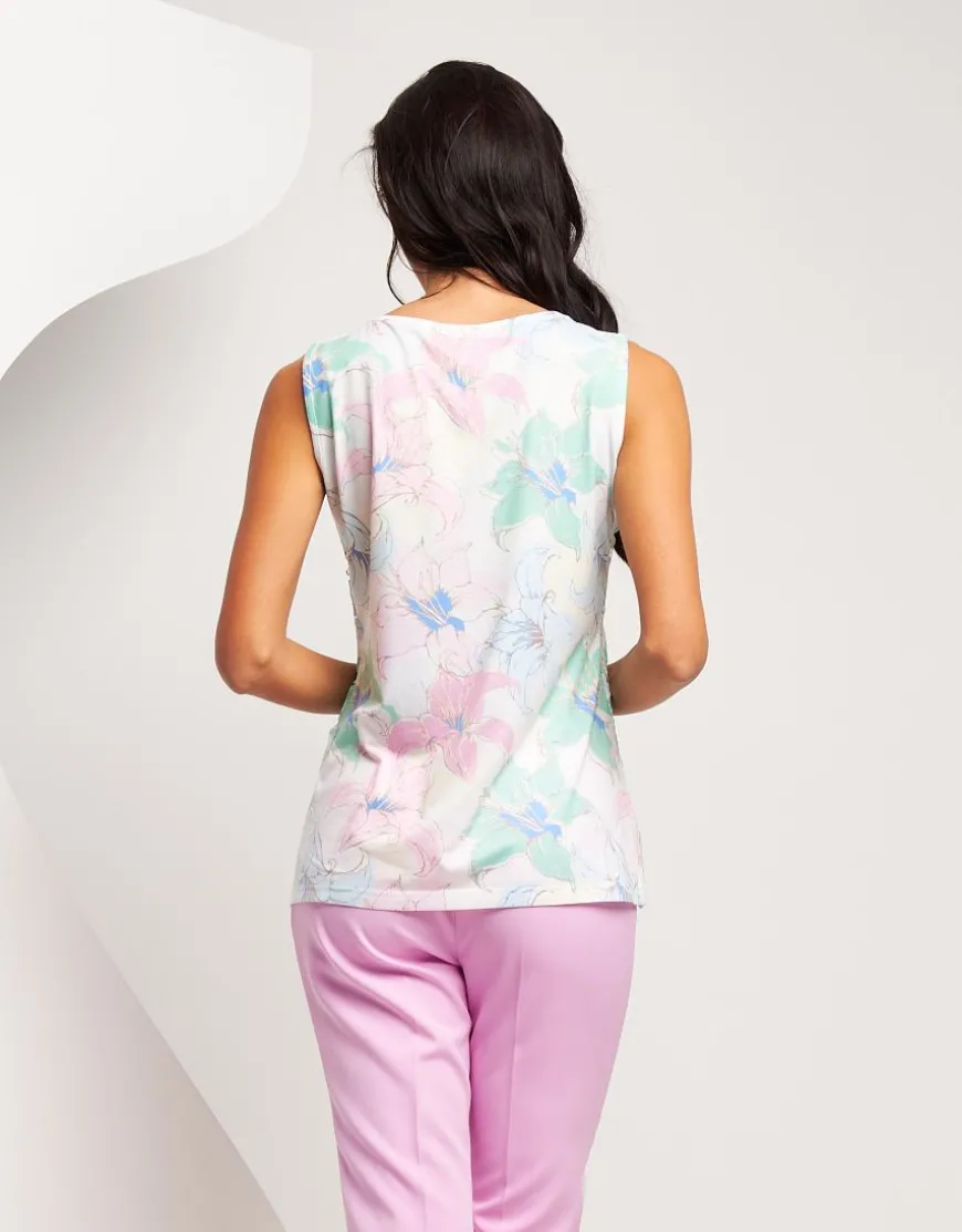 Top in pizzo macramè