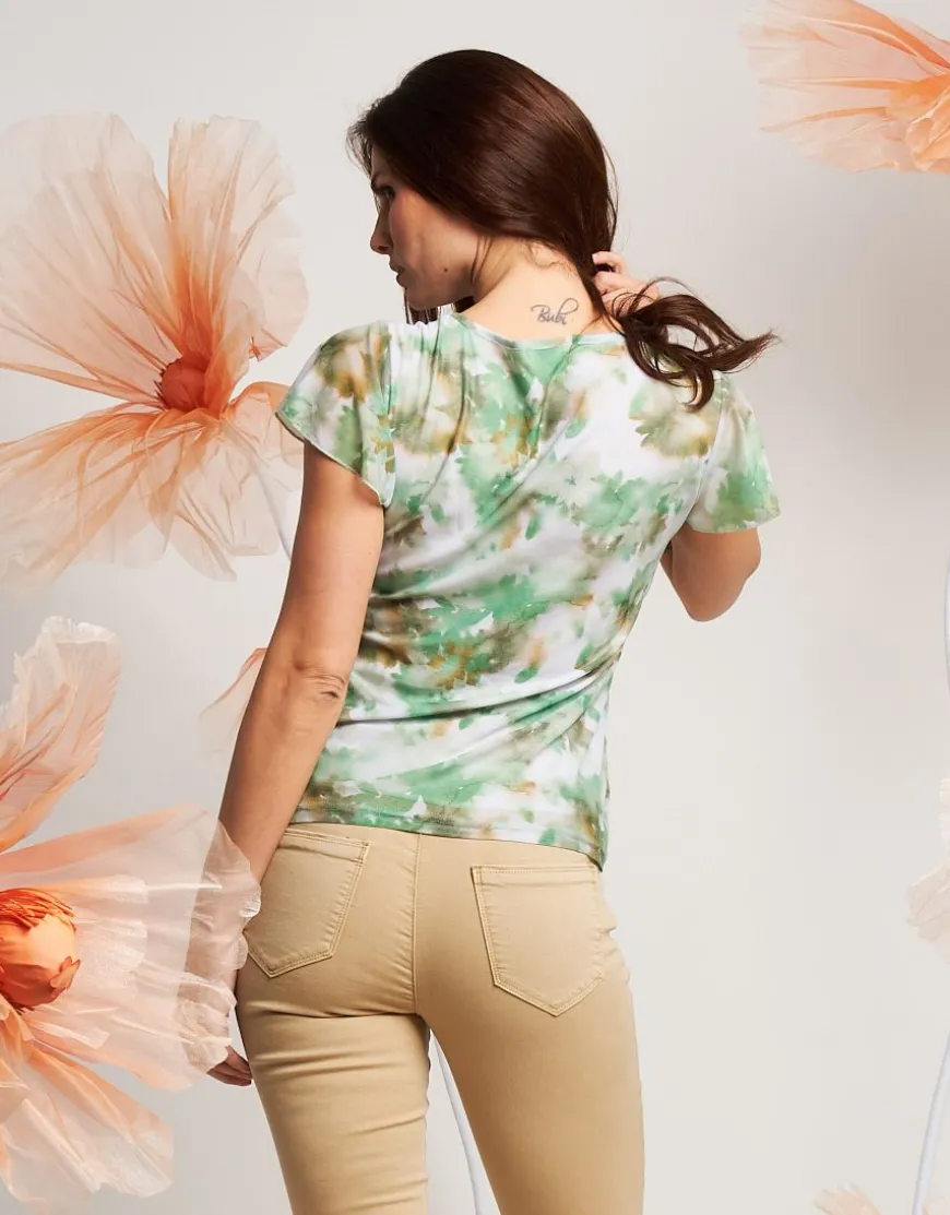 T-shirt basica in tulle