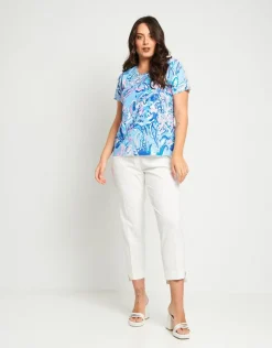 T-shirt fantasia con patch