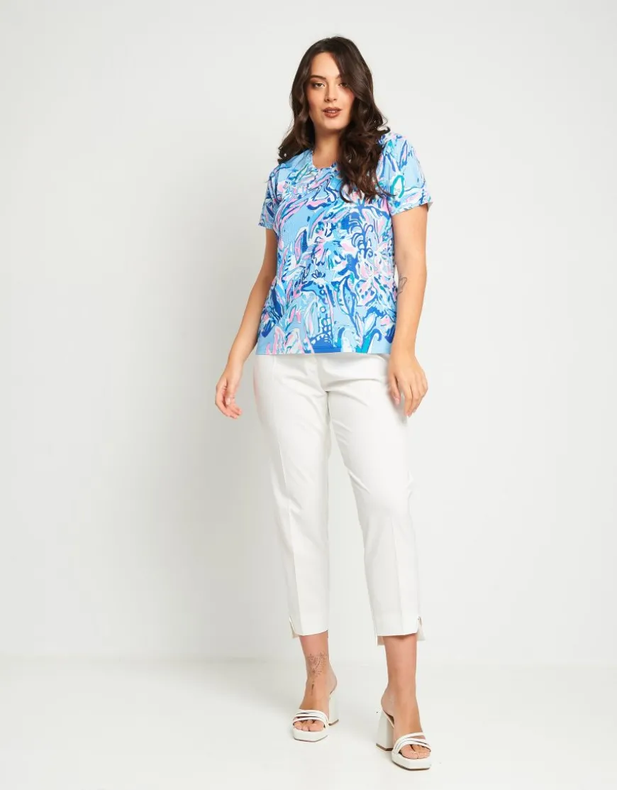 T-shirt fantasia con patch