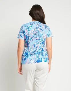 T-shirt fantasia con patch