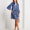 Vestito ad A con volant e accessorio