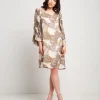 Vestito fantasia animalier grigio