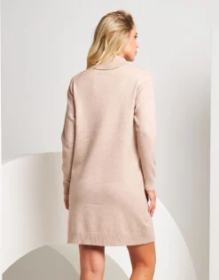 Vestito in maglia con lavorazione